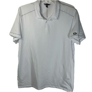 OGIO Men's Bright White Code‎ Stretch Polo Size XL